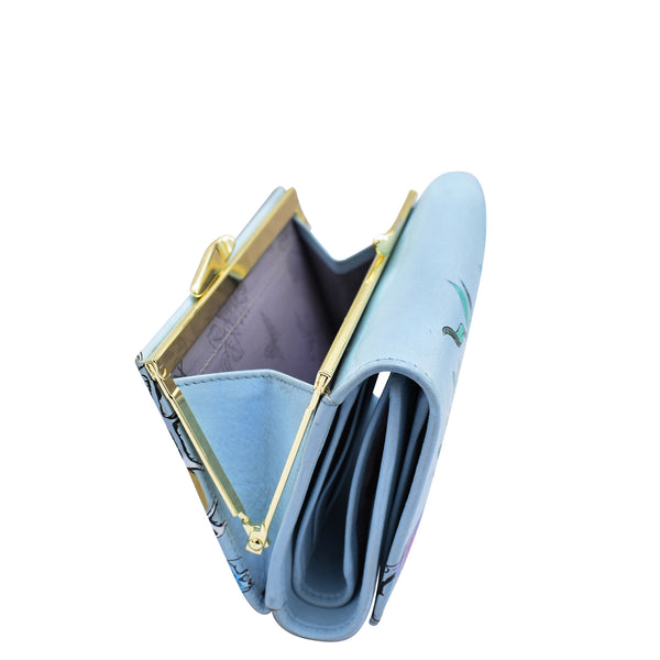 Anuschka RFID Blocking Small Flap French Wallet - 1138