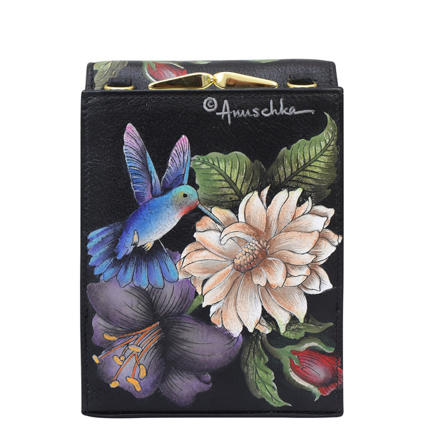 Anuschka Triple Compartment Crossbody Organizer - 412