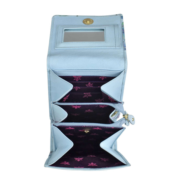 Anuschka Triple Compartment Crossbody Organizer - 412