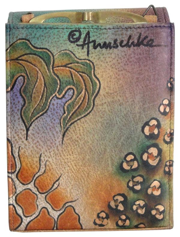 Anuschka Triple Compartment Crossbody Organizer - 412