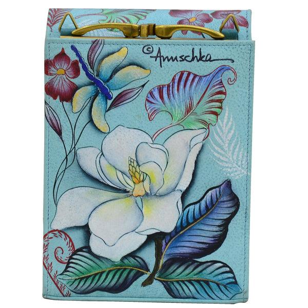 Anuschka Triple Compartment Crossbody Organizer - 412