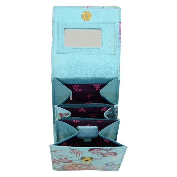 Anuschka Triple Compartment Crossbody Organizer - 412