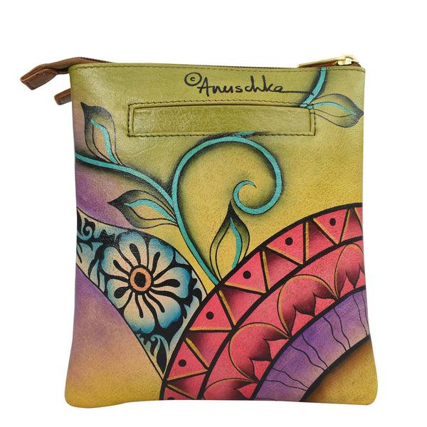 Anuschka Triple Compartment Organizer Crossbody - 7443