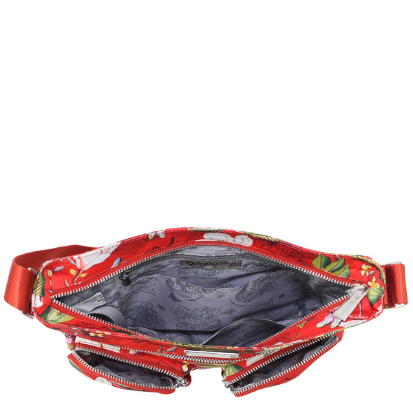 Anuschka Wanderlust Luxe Fabric Crossbody Bag - 12022
