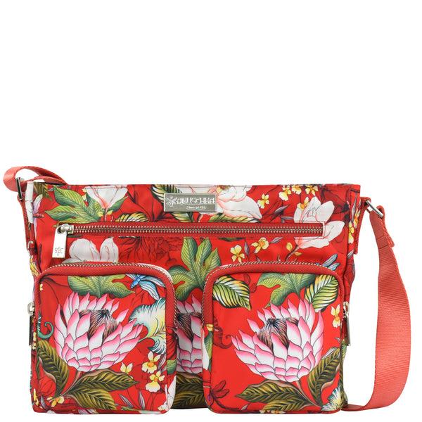 anuschka Wanderlust Luxe Fabric Crossbody Bag - 12022