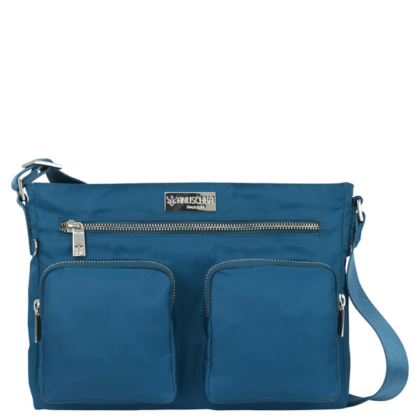 anuschka Wanderlust Luxe Fabric Crossbody Bag - 12022