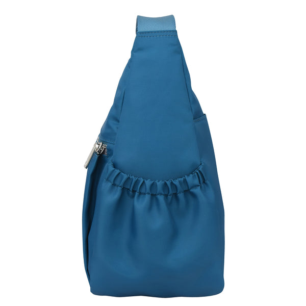 Anuschka Wanderlust Luxe Fabric Crossbody Hobo - 12030