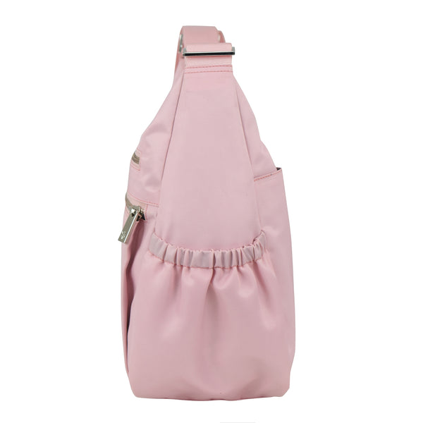 Anuschka Wanderlust Luxe Fabric Crossbody Hobo - 12030