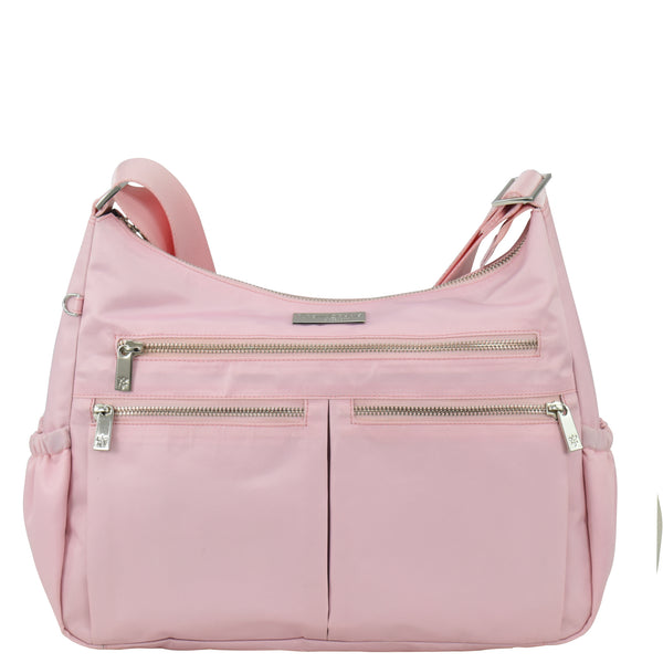 anuschka Wanderlust Luxe Fabric Crossbody Hobo - 12030