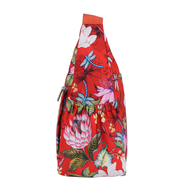 Anuschka Wanderlust Luxe Fabric Crossbody Hobo - 12030