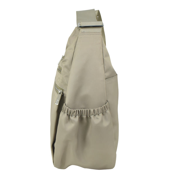 Anuschka Wanderlust Luxe Fabric Crossbody Hobo - 12030