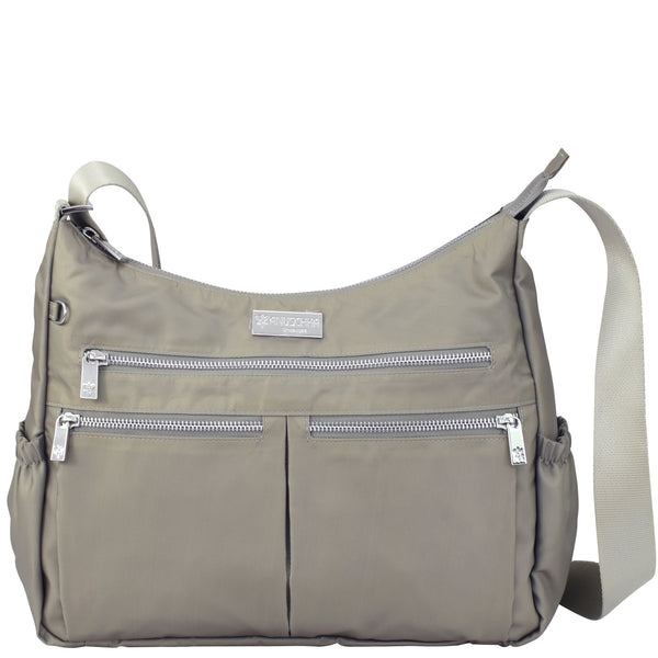 anuschka Wanderlust Luxe Fabric Crossbody Hobo - 12030