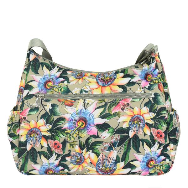 Anuschka Wanderlust Luxe Fabric Crossbody Hobo - 12030