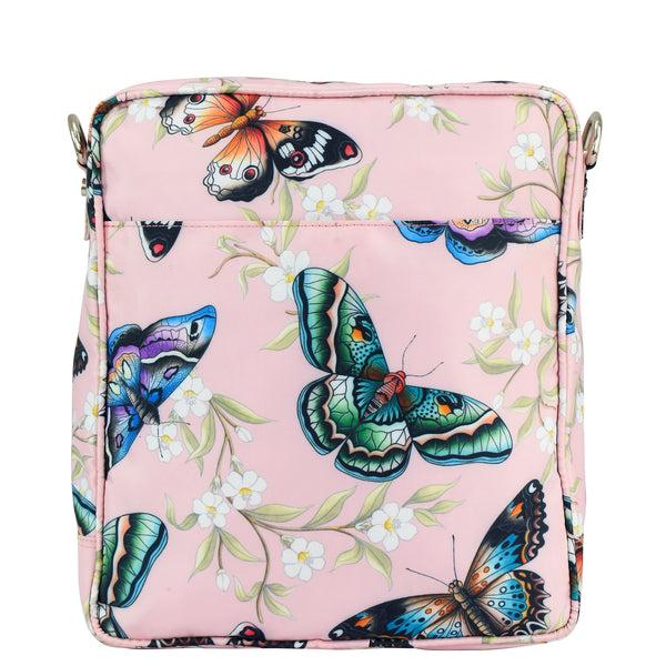 Anuschka Wanderlust Luxe Fabric Organizer Crossbody - 12021