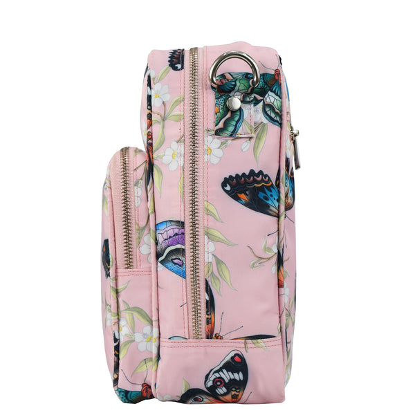 Anuschka Wanderlust Luxe Fabric Organizer Crossbody - 12021