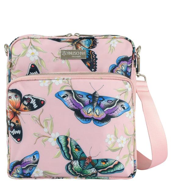 anuschka Wanderlust Luxe Fabric Organizer Crossbody - 12021