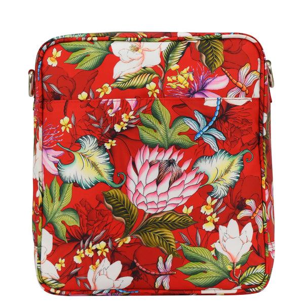 Anuschka Wanderlust Luxe Fabric Organizer Crossbody - 12021