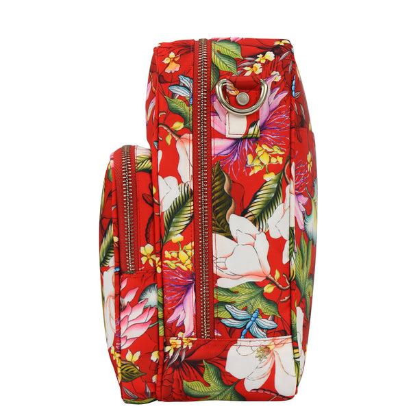 Anuschka Wanderlust Luxe Fabric Organizer Crossbody - 12021