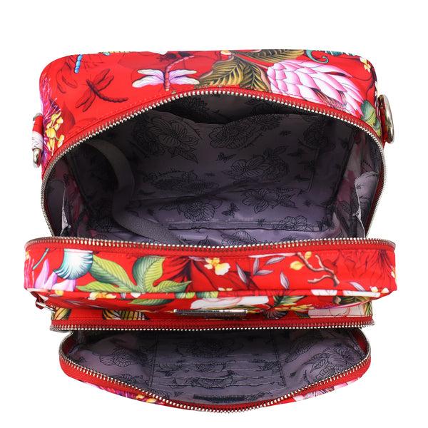 Anuschka Wanderlust Luxe Fabric Organizer Crossbody - 12021