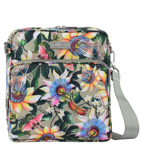 anuschka Wanderlust Luxe Fabric Organizer Crossbody - 12021
