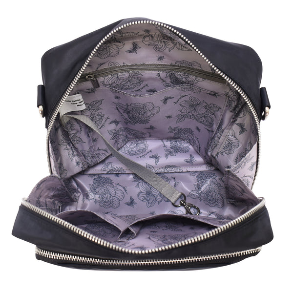 Anuschka Wanderlust Luxe Fabric Organizer Crossbody - 12021