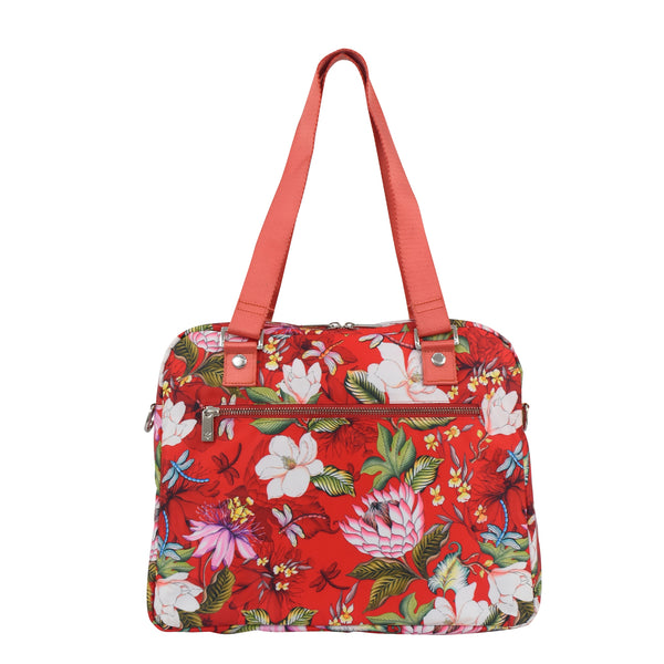 Anuschka Wanderlust Luxe Fabric Organizer Satchel - 12029