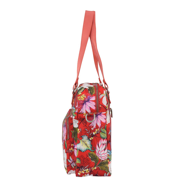 Anuschka Wanderlust Luxe Fabric Organizer Satchel - 12029