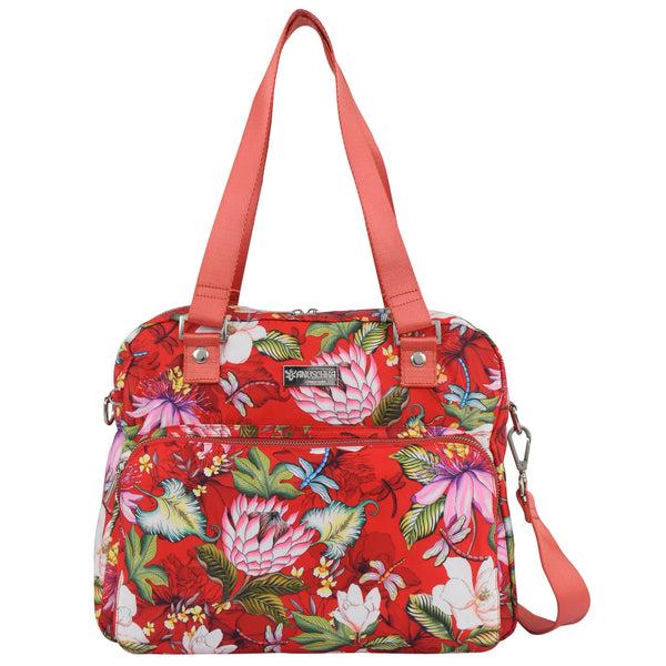 anuschka Wanderlust Luxe Fabric Organizer Satchel - 12029