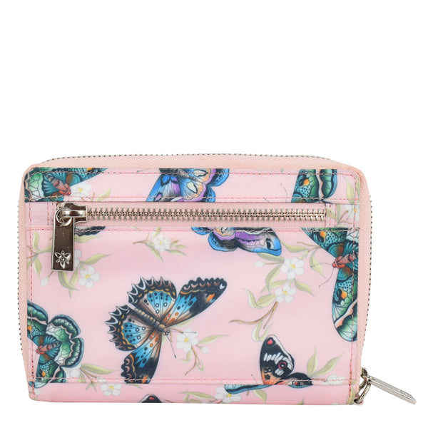 Anuschka Wanderlust Luxe Fabric Passport Organizer Wristlet - 13011