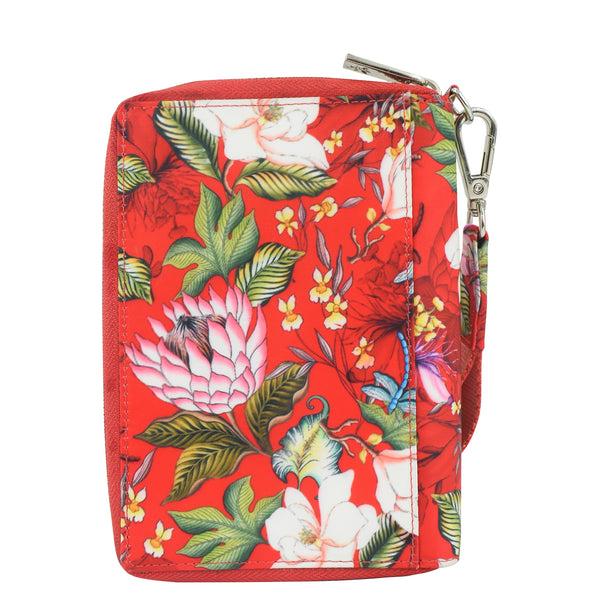 Anuschka Wanderlust Luxe Fabric Passport Organizer Wristlet - 13011