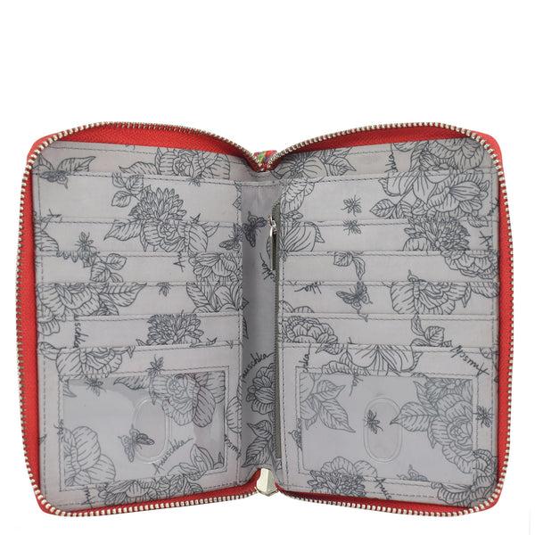 Anuschka Wanderlust Luxe Fabric Passport Organizer Wristlet - 13011