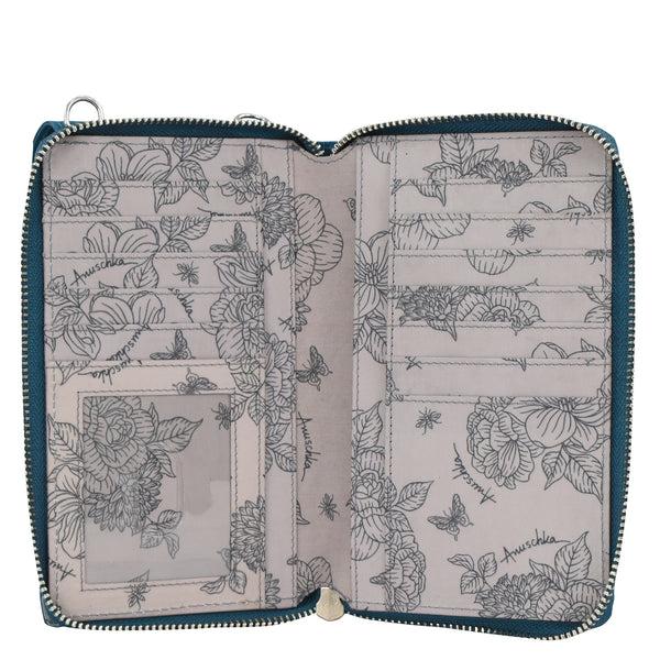 Anuschka Wanderlust Luxe Fabric Phone Organizer Wallet - 13012