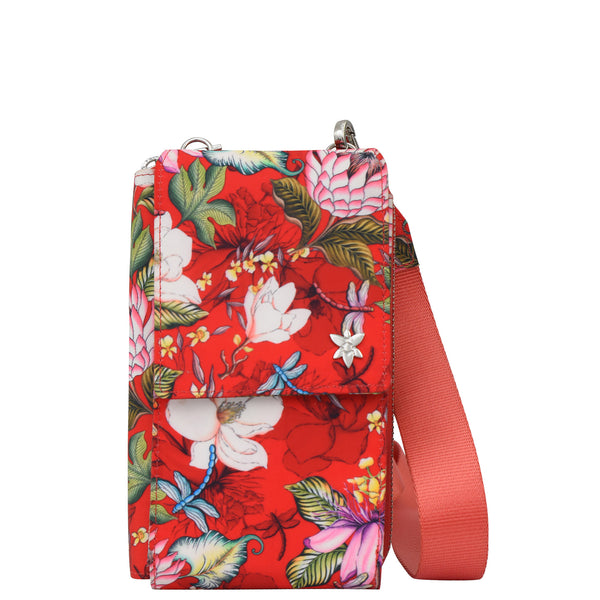 anuschka Wanderlust Luxe Fabric Phone Organizer Wallet - 13012