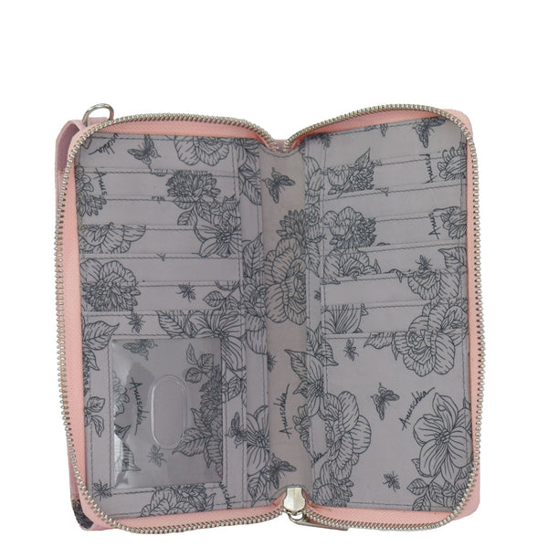 Anuschka Wanderlust Luxe Fabric Phone Organizer Wallet - 13012