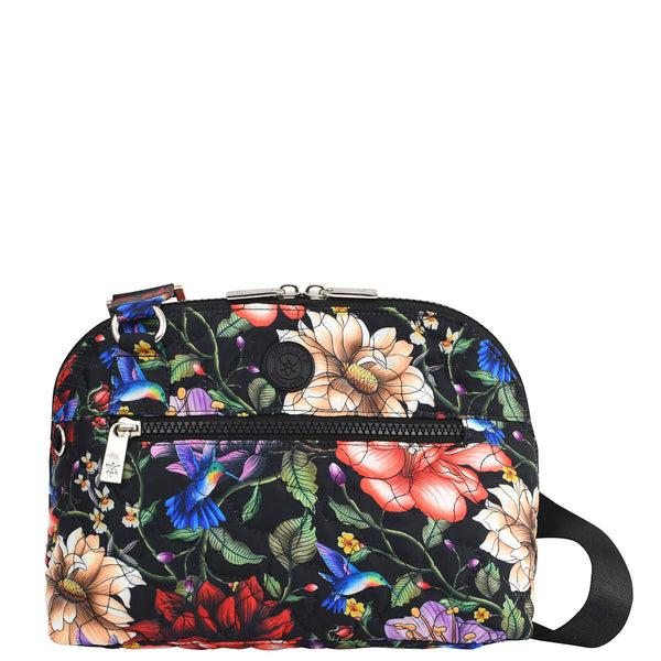 anuschka Wanderlust Quilted Fabric Dome Crossbody - 16017
