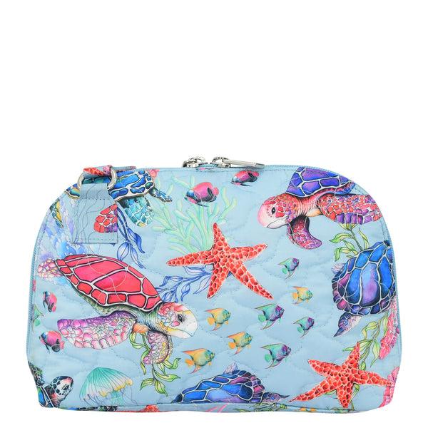 Anuschka Wanderlust Quilted Fabric Dome Crossbody - 16017