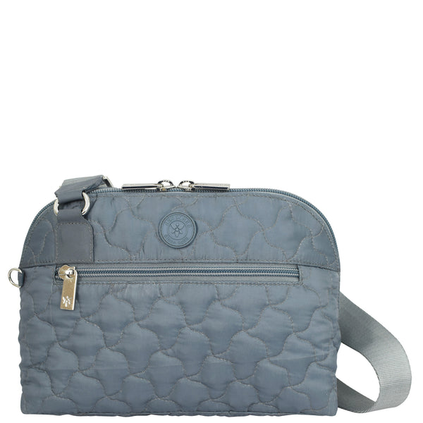 anuschka Wanderlust Quilted Fabric Dome Crossbody - 16017