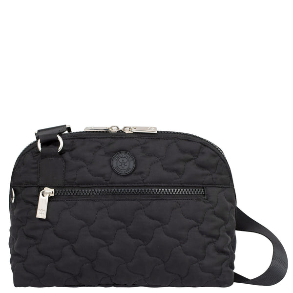 anuschka Wanderlust Quilted Fabric Dome Crossbody - 16017