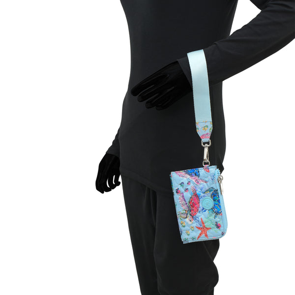 Anuschka Wanderlust Quilted Fabric Double Zip Wristlet - 18003