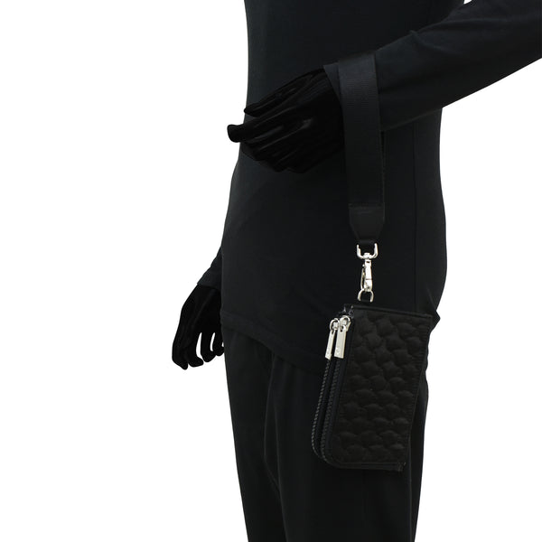 Anuschka Wanderlust Quilted Fabric Double Zip Wristlet - 18003