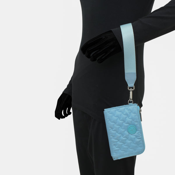 Anuschka Wanderlust Quilted Fabric Double Zip Wristlet - 18003