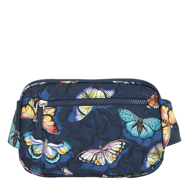 Anuschka Wanderlust Quilted Fabric Fanny Pack - 16018