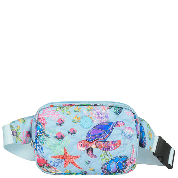 anuschka Wanderlust Quilted Fabric Fanny Pack - 16018