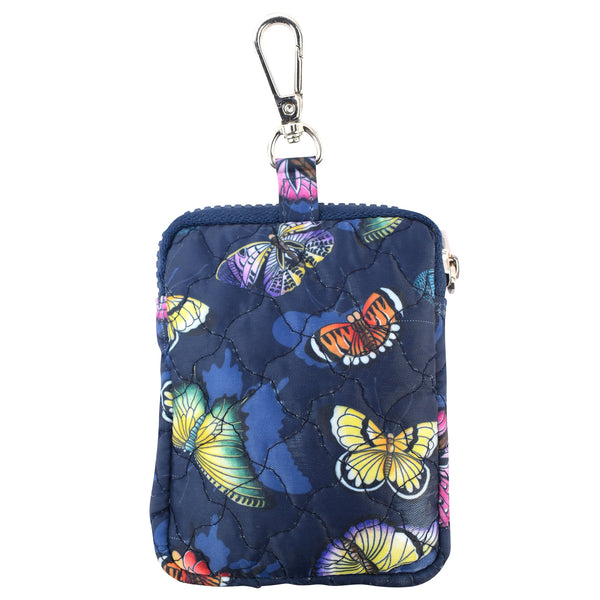 Anuschka Wanderlust Quilted Fabric Mini Travel Pouch - 18005