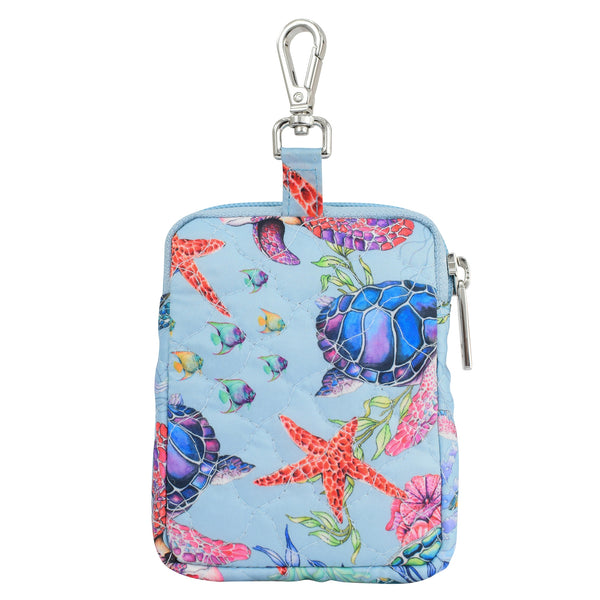 Anuschka Wanderlust Quilted Fabric Mini Travel Pouch - 18005