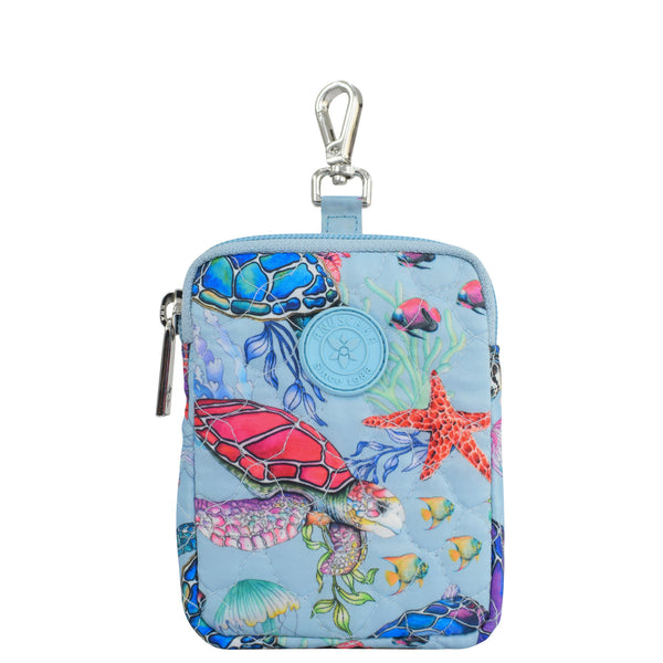 anuschka Wanderlust Quilted Fabric Mini Travel Pouch - 18005