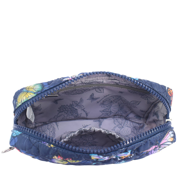 Anuschka Wanderlust Quilted Fabric Organizer Pouch (Small) - 18002