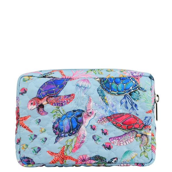 Anuschka Wanderlust Quilted Fabric Organizer Pouch (Small) - 18002