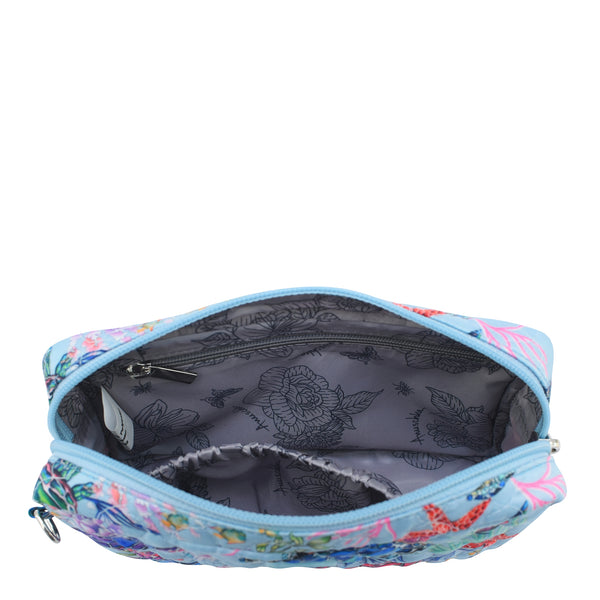 Anuschka Wanderlust Quilted Fabric Organizer Pouch (Small) - 18002
