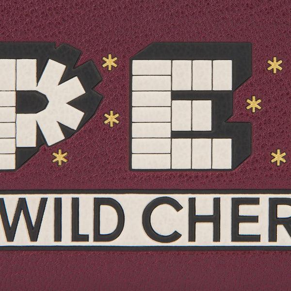 Anya Hindmarch Anya Brands PEZ Zip Card Case Capra Leather In Orchid Purple